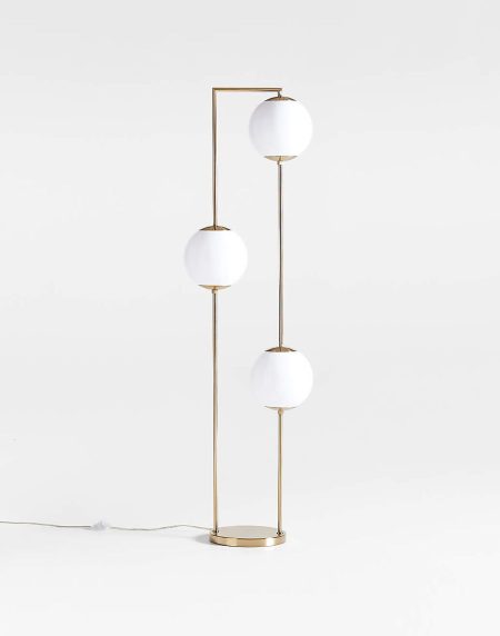 Floor Lamp With Polyester Shade