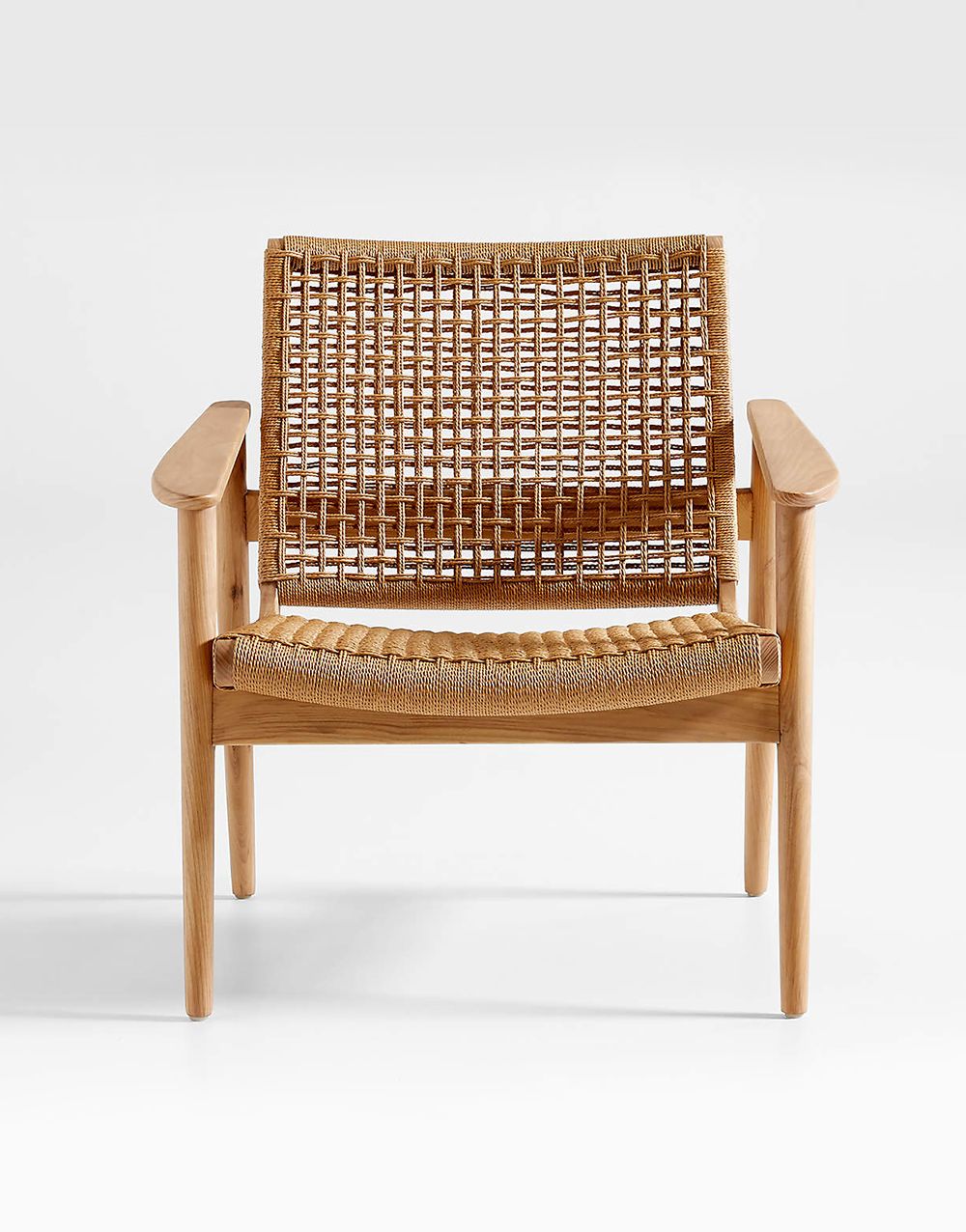 Teak Garden Chair With Armrests - Image 3