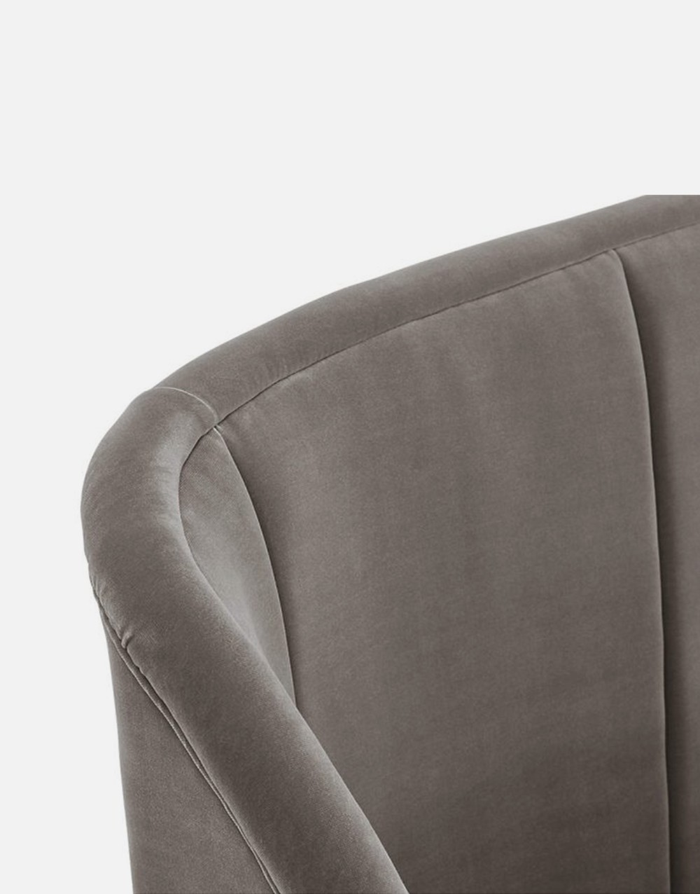 Solid Wood Bed With Fabric Headboard - Image 3